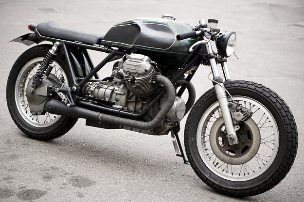 Moto Guzzi 850T cafe racer by Wrenchmonkees