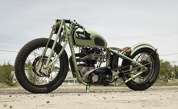 Triumph bobber One of the best things about running this website is 