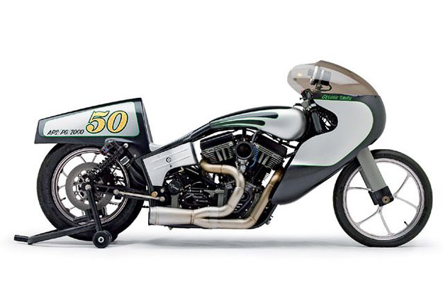 Bennett’s Performance G1 custom motorcycle built for the S&S Anniversary