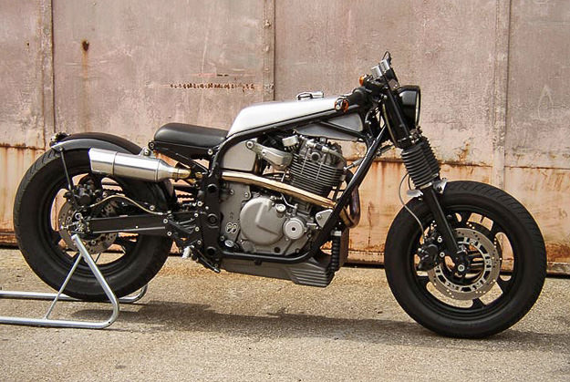JVB Moto Single Hot Rod Ducati custom motorcycle