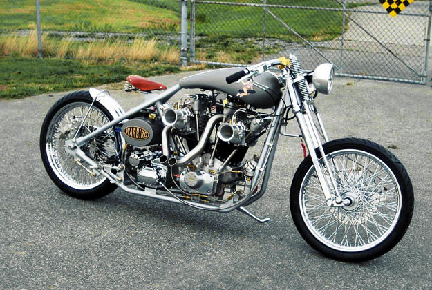 Warbird: the aircraft-engined motorcycle