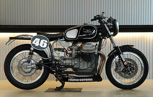 1969 Moto Guzzi Ambassador racing motorcycle by Ritmo Sereno