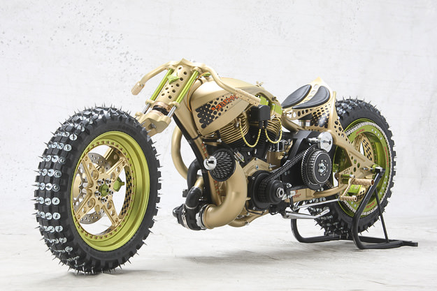 Seppster 2 Ice Racer custom motorcycle by TGS