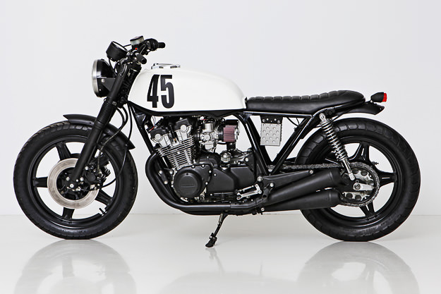 Honda CB750 KZ cafe racer by the Wrenchmonkees