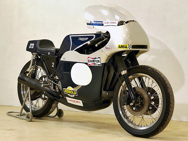 1974 Triumph Trident race bike with Rob North frame