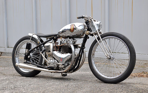 BSA custom motorcycle This is one of those motorcycles where information is