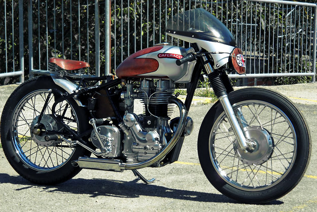 Royal Enfield custom motorcycle