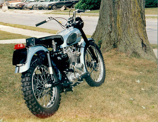 James Dean motorcycle
