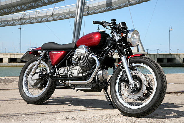 And this latest Moto Guzzi custom doesn't disappoint