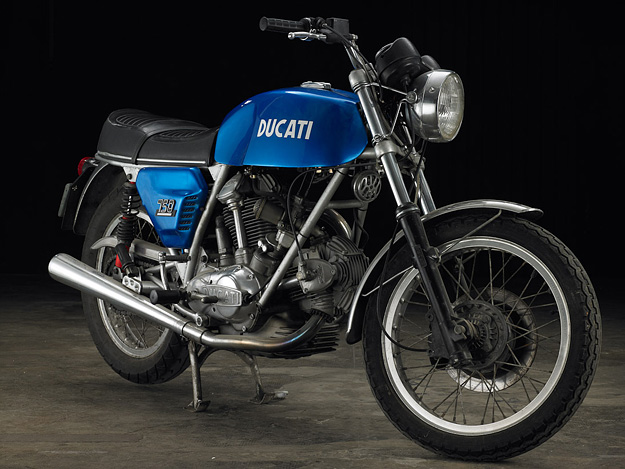 I've always thought the early 70s Ducati 750 GT was a looker