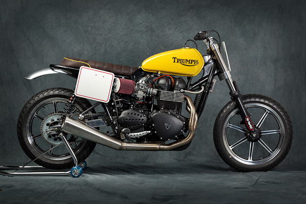 Triumph Bonneville custom One of Italy's most prolific custom builders is 
