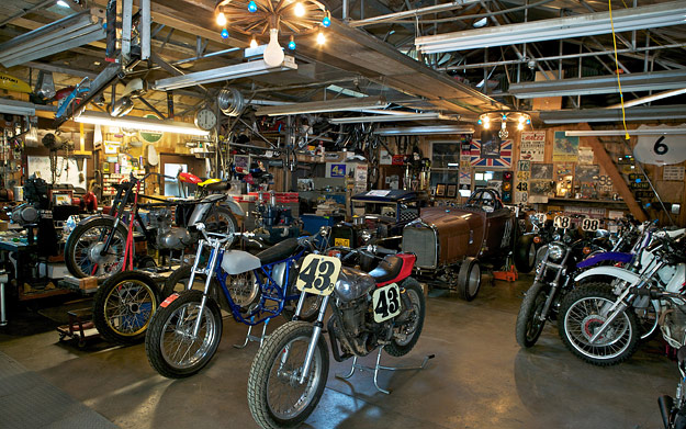 What does your motorcycle dream garage look like Something like this we're