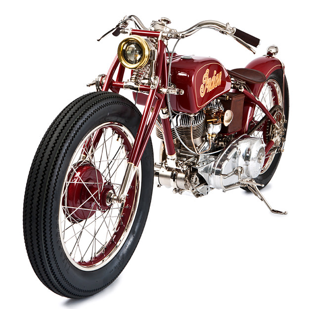 Indian custom motorcycle by The GasBox