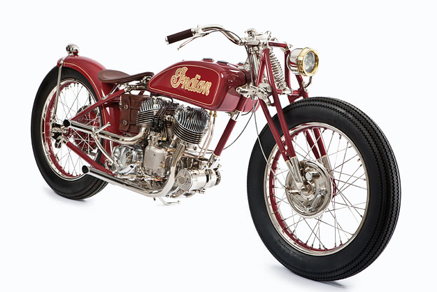 Indian custom motorcycle by The GasBox