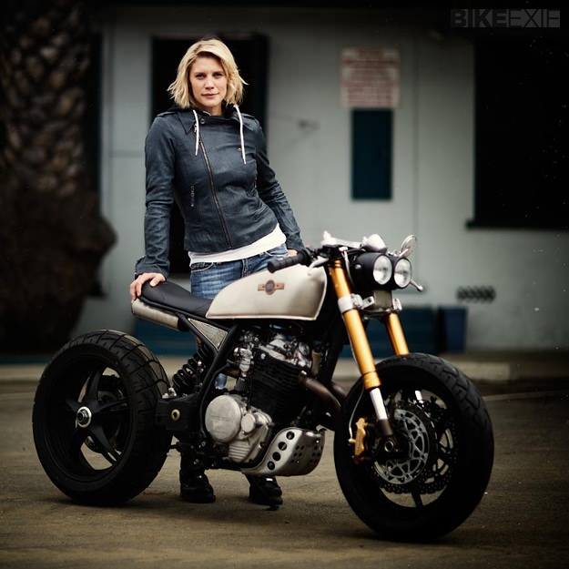 Katee Sackhoff motorcycle