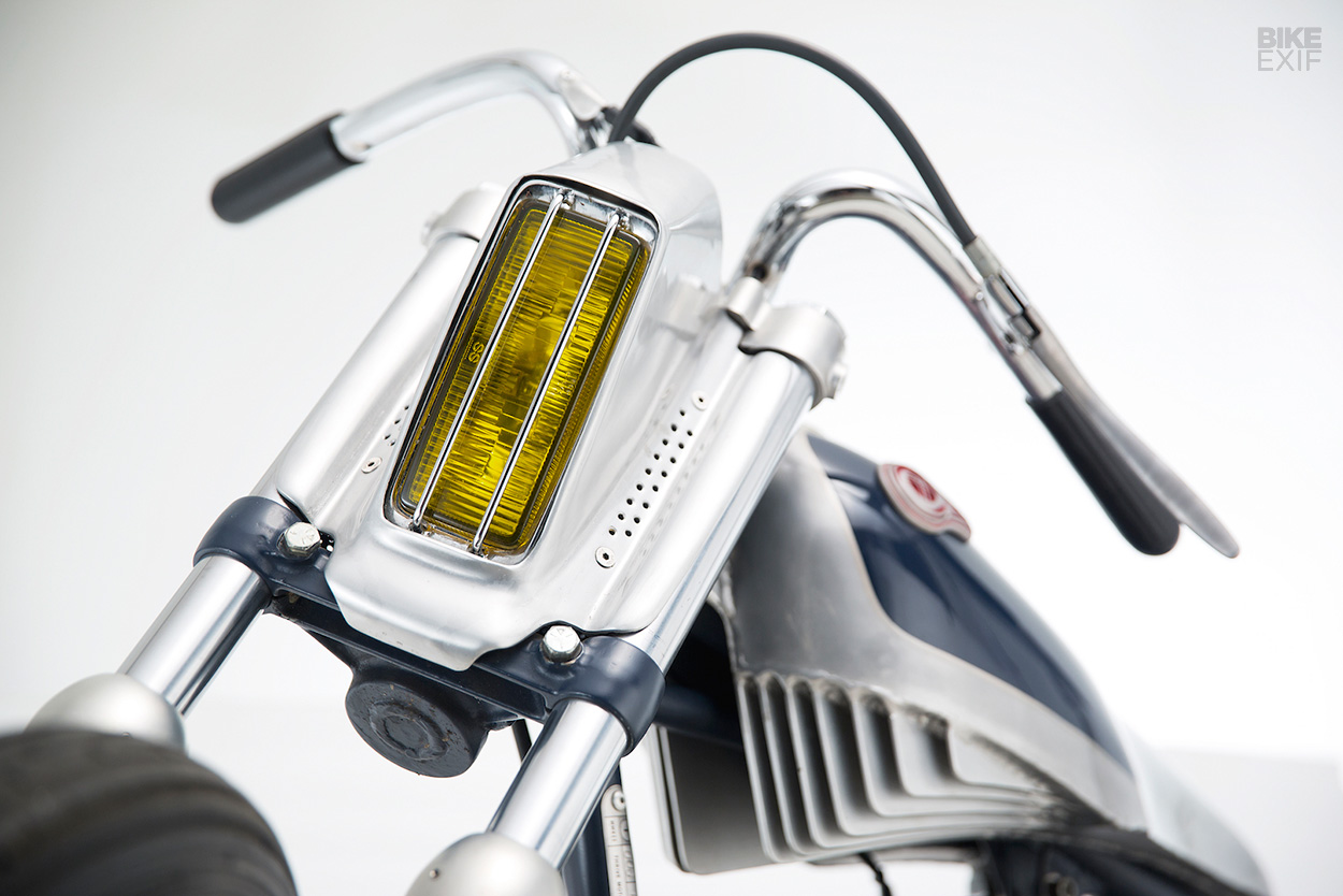Özel Yapım Harley XL1200 - Kafa, önden görünüş